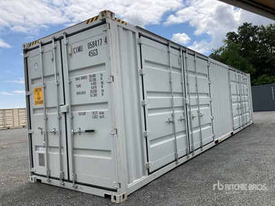 2026 40 ft High Cube Multi-Door Storage Container