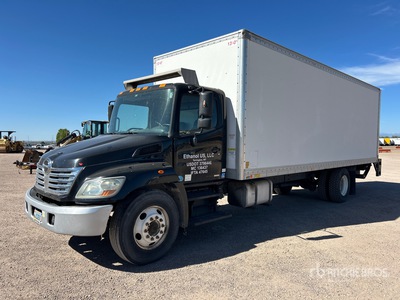 2009 Hino 338 4x2 Van Truck (Inoperable)