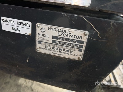 Hitachi ZX160LC-6N Tracked Excavator