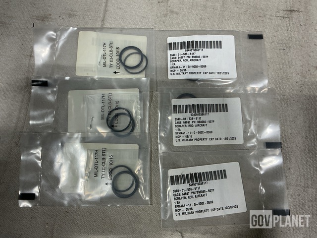 (70) Moog B93080-507P Aircraft Rod Scrapers