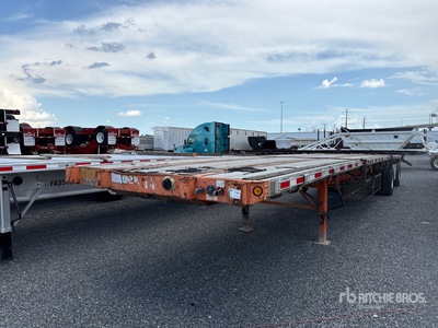 2007 Great Dane 48 ft T/A Spread Axle Flatbed Trailer