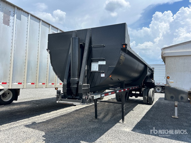 2000 Clement RKHL3226 32 ft T/A End Dump Trailer