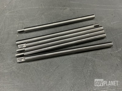 (6) Aerea Spa 75D110079-2003 Straight Headless Rods