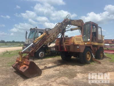 Case 1085B を見 Wheel Excavator