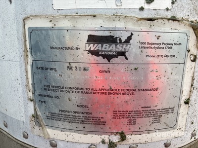 1996 Wabash 53 ft T/A Remolque refrigerado