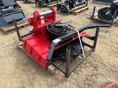 2026 GIYI GY-EDM320 39 in Excavator Disc Mulcher - Fits Cat 320 (Unused)
