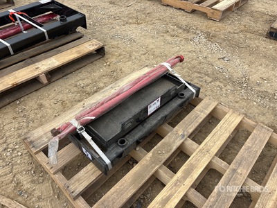 2026 GIYI GY-BF39 39 in Mini Skid Steer Bale Spear (Unused)