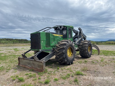 2018 John Deere 848L 4x4 Grapple Skidder
