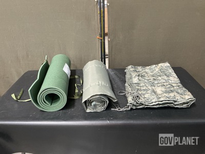 (40) Sleeping Mats, (6) Self-Inflating Sleeping Mats & (6) W/W Poncho Liners
