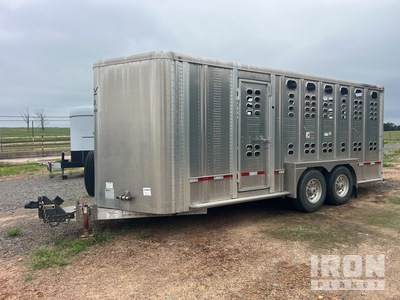 2020 Wilson Roper 15 ft T/A (3) Horse Bumper Pull Remoques para Caballos