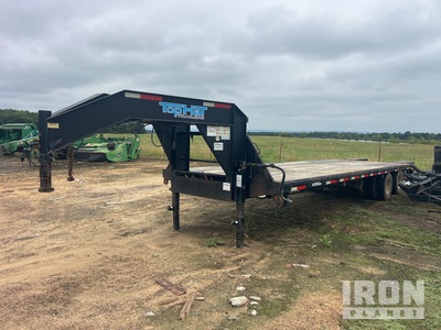 2016 Top Hat GN240 32 ft T/A Gooseneck 32 ft x 8 ft Remorque à plateau