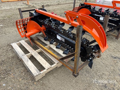 2026 GIYI GY-X39F 39 in Mini Skid Steer Trencher (Unused)