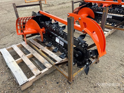 2026 GIYI GY-X39F 39 in Mini Skid Steer Trencher (Unused)