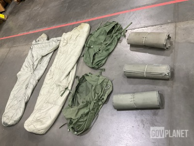 (25) Self-Inflating Sleeping Mats, (45) Sleeping Bags & (18) Duffel Bags