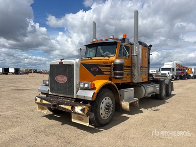 1998 Peterbilt 378 6x4 3- Achs Sattelzugmaschine mit Schlafkabine