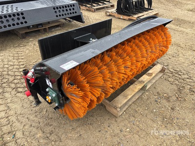2026 GIYI GY-SE61 61 in Skid Steer Broom (Unused)