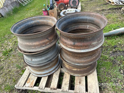 Quantity of (6) Steel Rims
