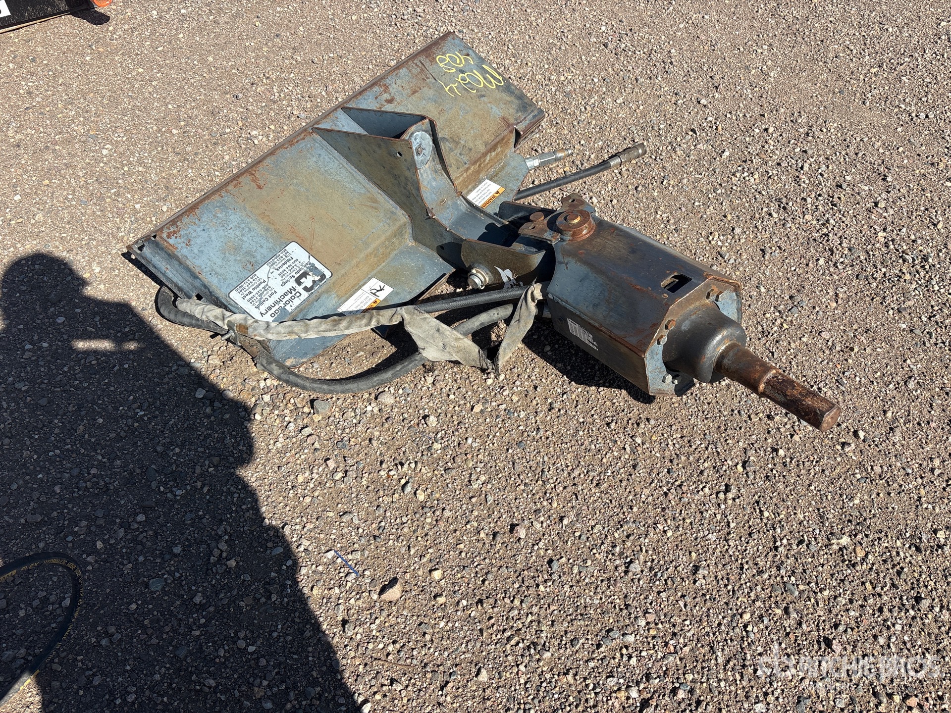 46 in Skid Steer Post Driver