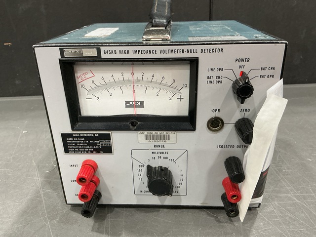 Fluke 845AB Voltmeter-Null Detector