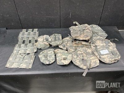 (190) Mag Pouches, (83) First Aid Pouches, (168) Pouches & Assorted Items