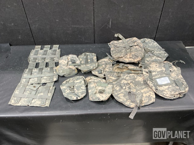 (190) Mag Pouches, (83) First Aid Pouches, (168) Pouches & Assorted Items
