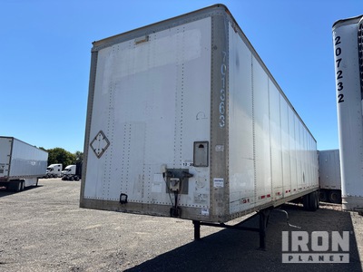 2007 Wabash DVCVHPC 53 ft x 102 in T/A Geschlossene Anhänger