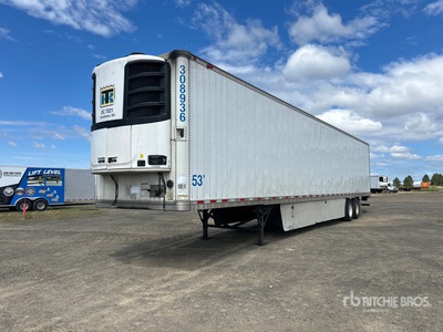 2017 Great Dane 53 ft x 102 in Sliding T/A Multi -Temp 3 Remolque refrigerado
