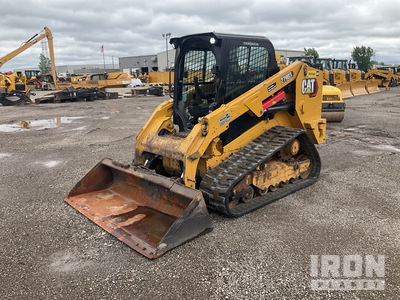 2021 Cat 279D3 Two-Speed High Flow XPS Chargeuse sur rails compacte