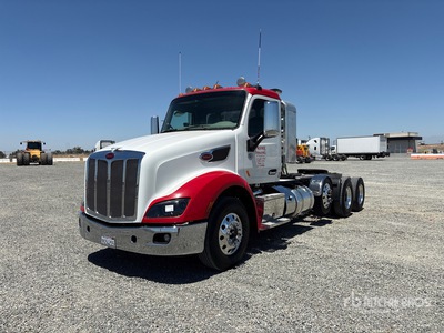 2019 Peterbilt 579 6x4 T/A Day Cab Truck Tractor