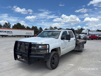 2019 Chevrolet Silverado 3500HD 4x4 Crew Cab Camión Caja Abierta