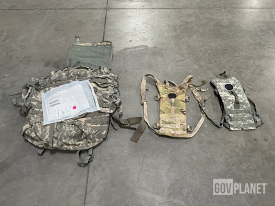 (26) Hydration Carriers, (14) Load Carriers, (4) Assault Packs & Assorted Items