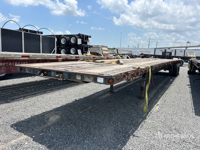 1996 Alloy ATCFT-48 48 ft T/A Flatbed Trailer