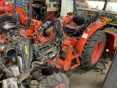 2022 Kubota L3902HST 4WD Utility Tractor (Inoperable)