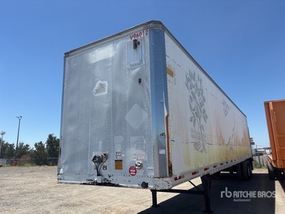 1996 Stoughton 48 ft x 96 in T/A Remolque de furgoneta