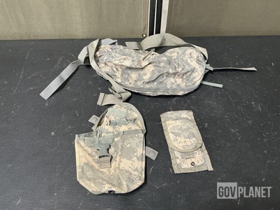 (157) M4 Two Mag Pouches, (43) Waist Packs & Assorted Items