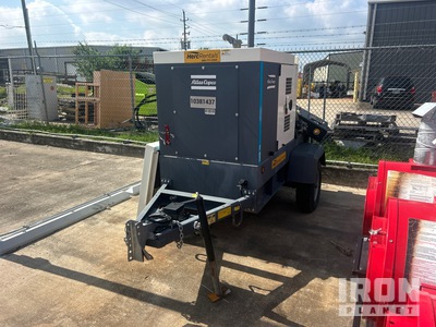 2023 Atlas Copco QAS70 56 kW Mobile Generator Set (Inoperable)