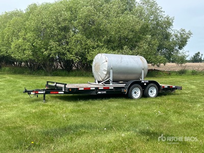 SWS 7000 lb 18 ft T/A Equipment Trailer