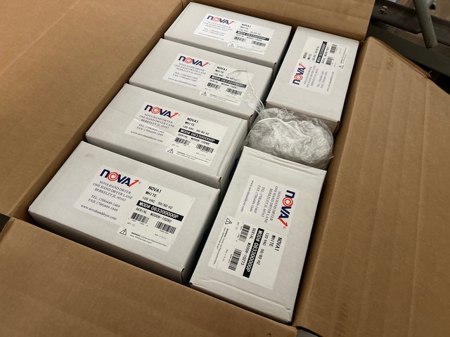 Quantity of (6) Nova 120 VAC Restroom Hand Dryer (Unused)