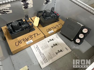 Quantity of (3) Fisher 3582 Pneumatic Single-Acting Positioner (Unused)