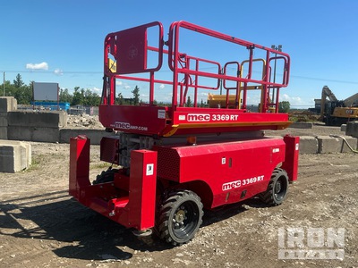 2023 Mec 3369RT Diesel Scissor Lift
