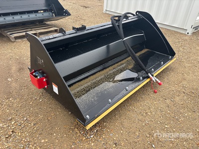 2026 Raytree RMRB72 72 in Power Rake Pala para Minicargadora (Unused)