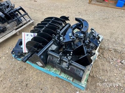 Quantity of (9) Excavator Attachments Varios, accesorio para excavadora (Unused)