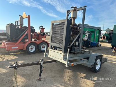 2012 Cornell 4414T-RP-EM18DB Trailer-Mounted Water Pump