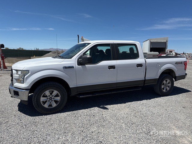 2016 Ford F-150 XL 4x4 Crew Cab Pickup