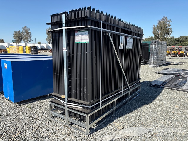 Quantity of KJ K0710-30 10 ft x 7 ft Powder Coated Fencing