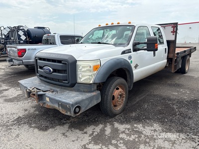 2015 Ford F-550 XL 4x4 Crew Cab Camión Caja Abierta (Inoperable)