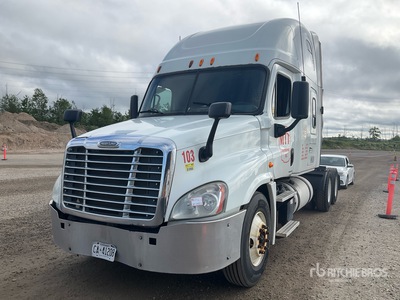 2012 Freightliner Cascadia 125 T/A Sleeper Truck Tractor