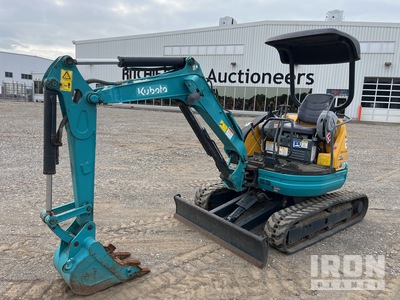 2015 Kubota U-20-3S Mini Excavator