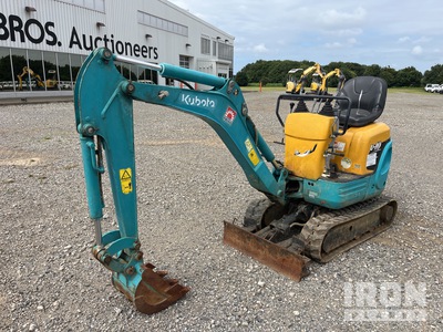 2016 Kubota U10-3 Mini Excavator