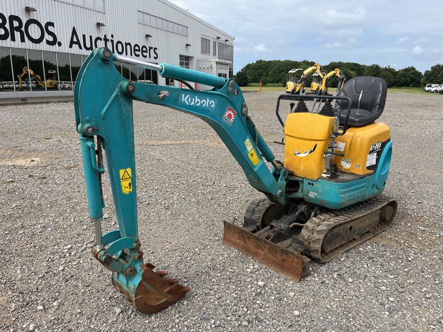 2016 年 Kubota U10-3 Mini Excavator 2016 年 Kubota U10-3 Mini Excavator